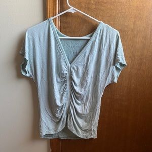 Soft shirt sleeve top